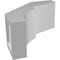Ekena Millwork 3-in. W x 6-in. D x 6-in. H Monterey Architectural Grade PVC Knee Brace BRCP03X06X06MON - alternate 5